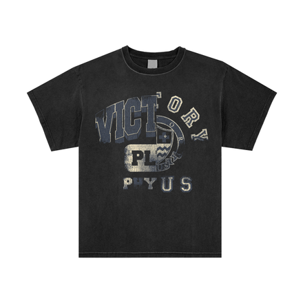 Victory+ Mash Crest Shirt Black