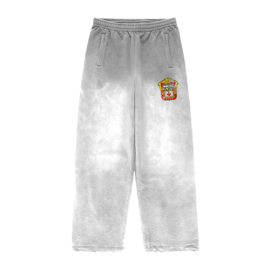 Victory+ Crest Sweat Bottom Grey